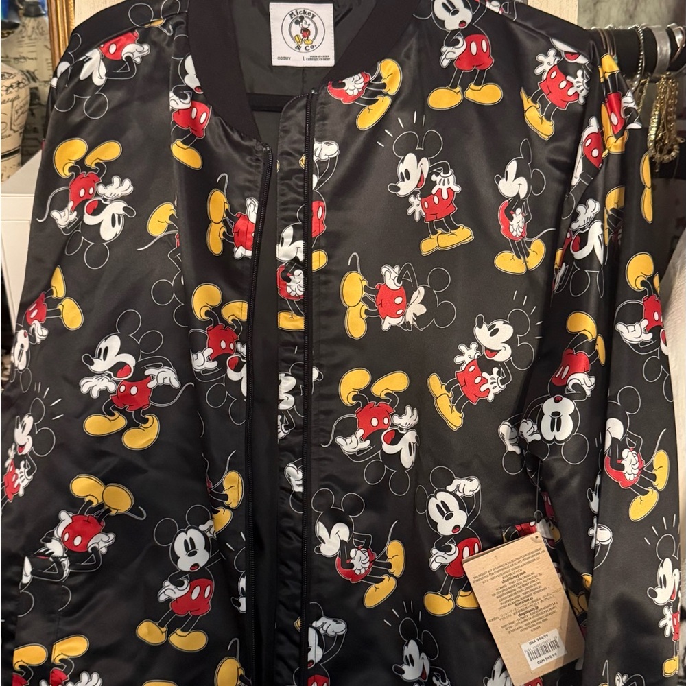 Mickey Mouse Jacket - Black